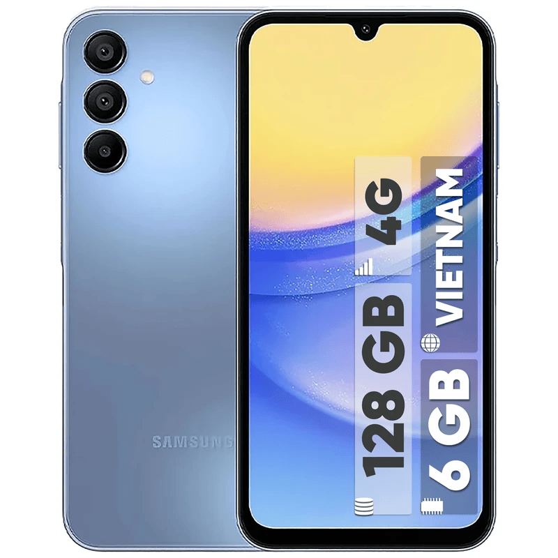  گوشی موبایل سامسونگ مدل Galaxy A15 دو سیم کارت ظرفیت 128 گیگابایت و رم 6 گیگابایت - ویتنام 