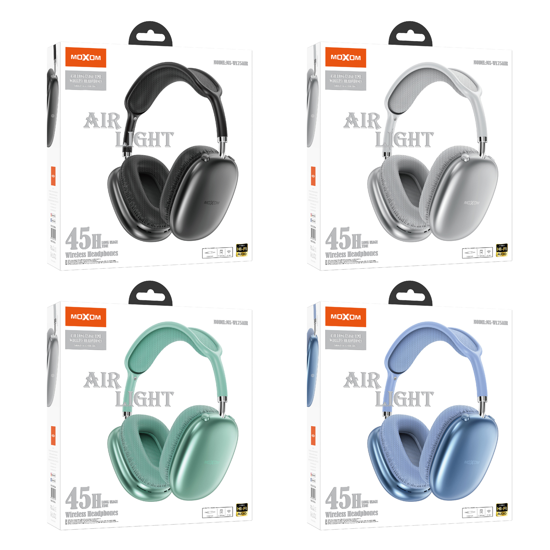  هدفون بی سیم مدل MX-WL75 Air 