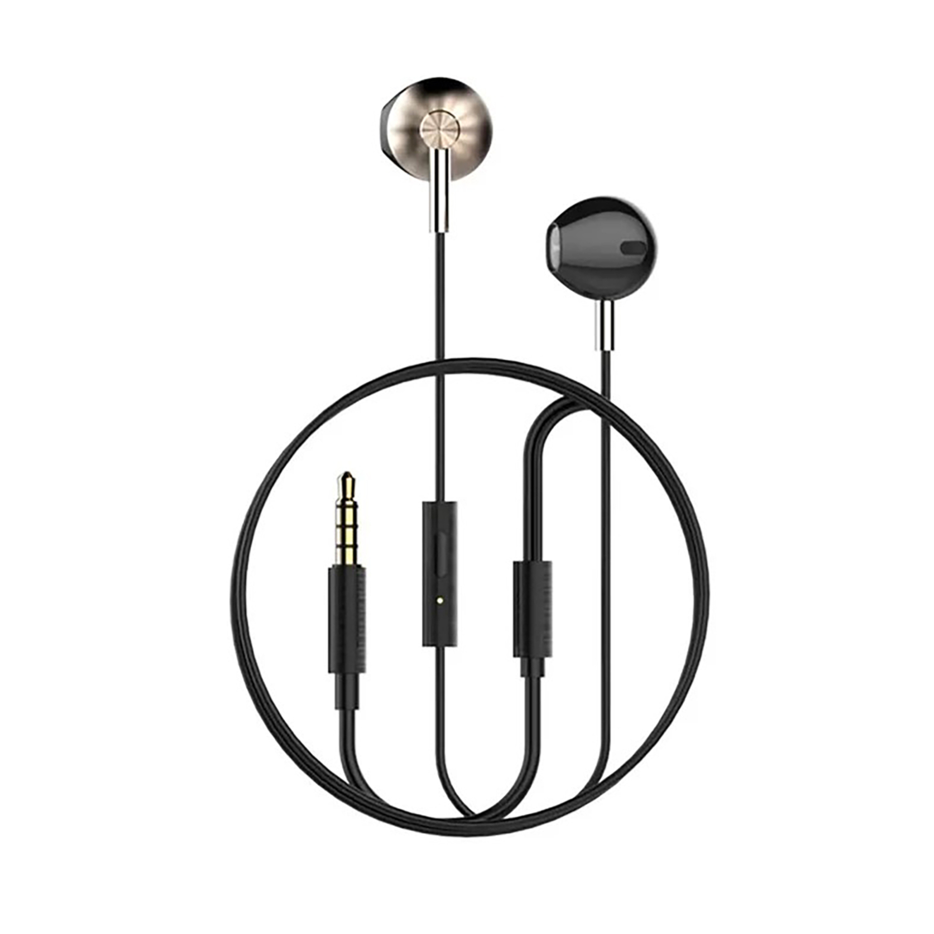  هندزفری سیمی الدینیو مدل HP09 دارای جک 3.5 میلی متری با قابلیت محافظ صدا 